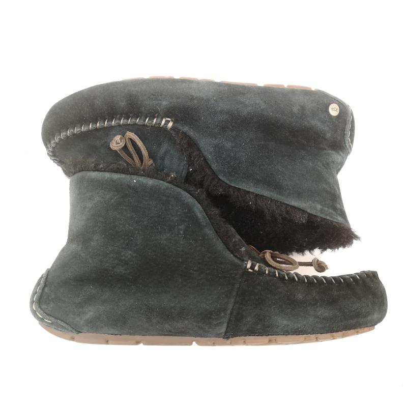アグ UGG ブーツ 一般 2WAY モカシン スリッポン Alena アレーナ 24.0cm 黒 / ブラック / black レディース USED 古着 中古 50166078