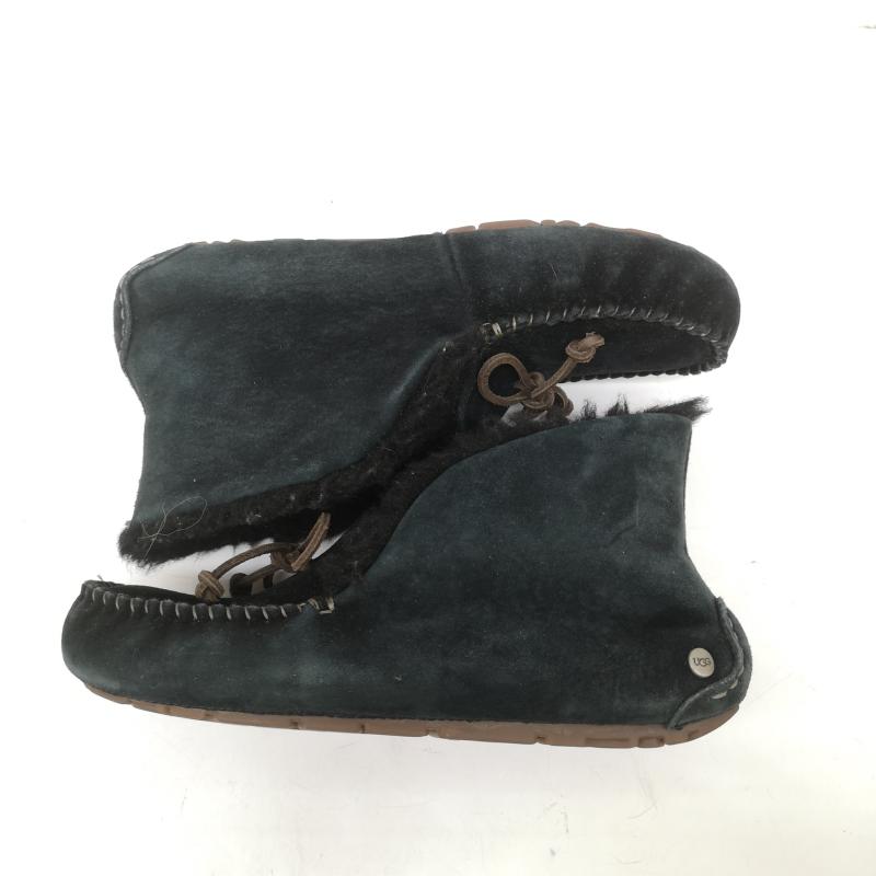 アグ UGG ブーツ 一般 2WAY モカシン スリッポン Alena アレーナ 24.0cm 黒 / ブラック / black レディース USED 古着 中古 50166078