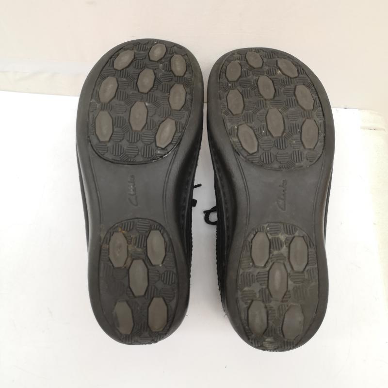 クラークス Clarks スニーカー スニーカー アクティブ エア レザー スニーカー UK：8 黒 / ブラック / black メンズ USED 古着 中古 50166084