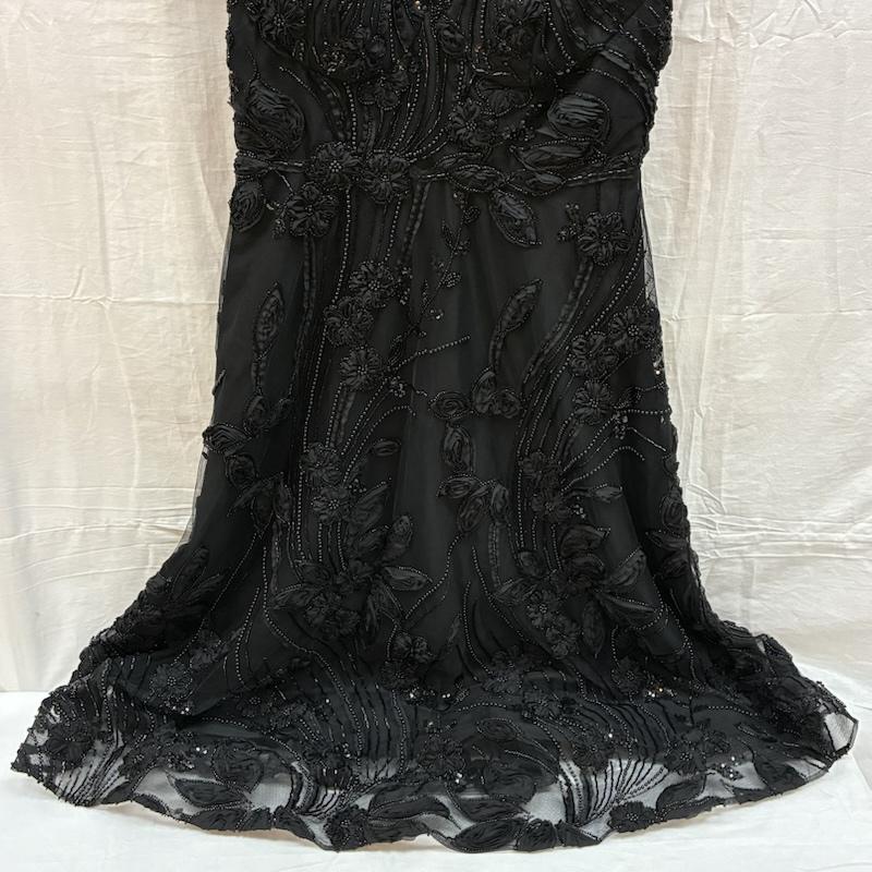 古着 USED ドレス カラードレス MAC DUGGAL マックドゥガル レース スパンコール ビジュー 装飾 エンブロイダリー ドレス 12 - レディース USED 古着 中古 50166089