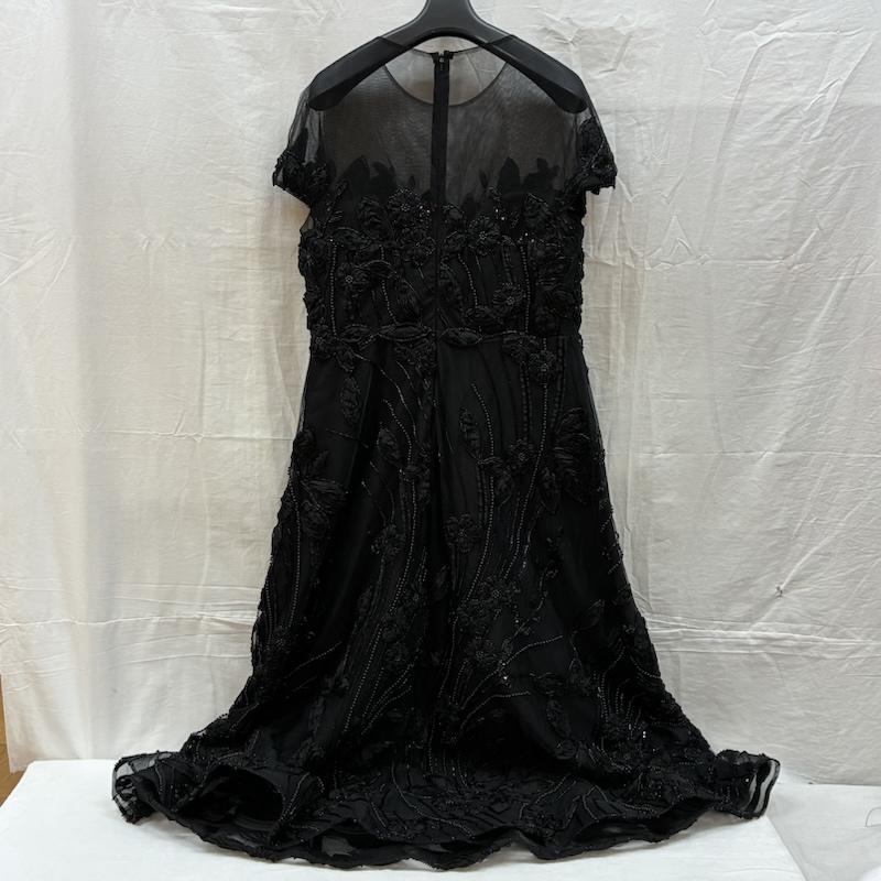 古着 USED ドレス カラードレス MAC DUGGAL マックドゥガル レース スパンコール ビジュー 装飾 エンブロイダリー ドレス 12 - レディース USED 古着 中古 50166089