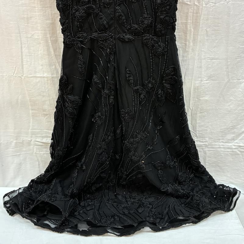 古着 USED ドレス カラードレス MAC DUGGAL マックドゥガル レース スパンコール ビジュー 装飾 エンブロイダリー ドレス 12 - レディース USED 古着 中古 50166089