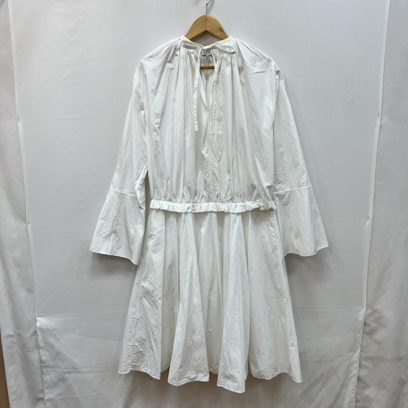 ロエベ LOEWE ワンピース ひざ丈スカート S359Y09XDO チュニック ドレス ワンピース size32 - 白 / ホワイト / white レディース USED 古着 中古 50166090