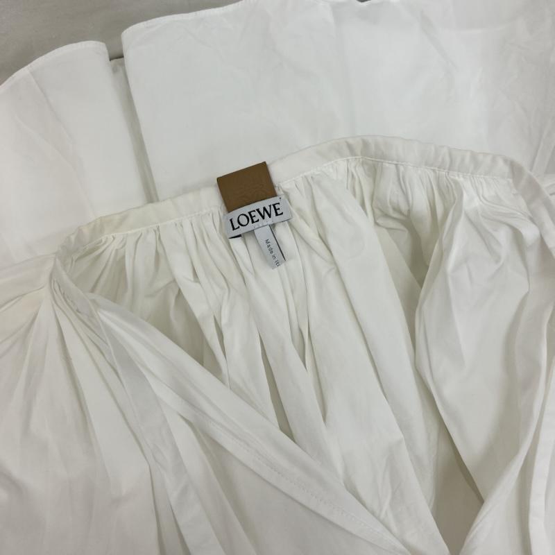 ロエベ LOEWE ワンピース ひざ丈スカート S359Y09XDO チュニック ドレス ワンピース size32 - 白 / ホワイト / white レディース USED 古着 中古 50166090