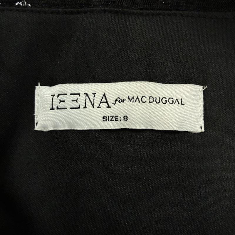 古着 USED ドレス カラードレス IEENA for MAC DUGGAL マックドゥガル レース スパンコール ビジュー 装飾 エンブロイダリー ドレス 8 レディース USED 古着 中古 50166091