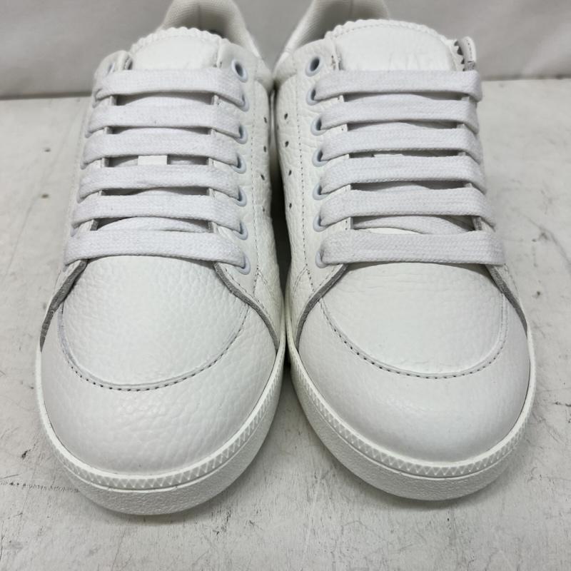 ロエベ LOEWE スニーカー スニーカー アナグラム ロゴ レザースニーカー size37 - 白 / ホワイト / white レディース USED 古着 中古 50166092
