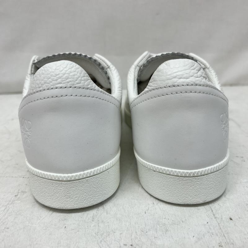 ロエベ LOEWE スニーカー スニーカー アナグラム ロゴ レザースニーカー size37 - 白 / ホワイト / white レディース USED 古着 中古 50166092
