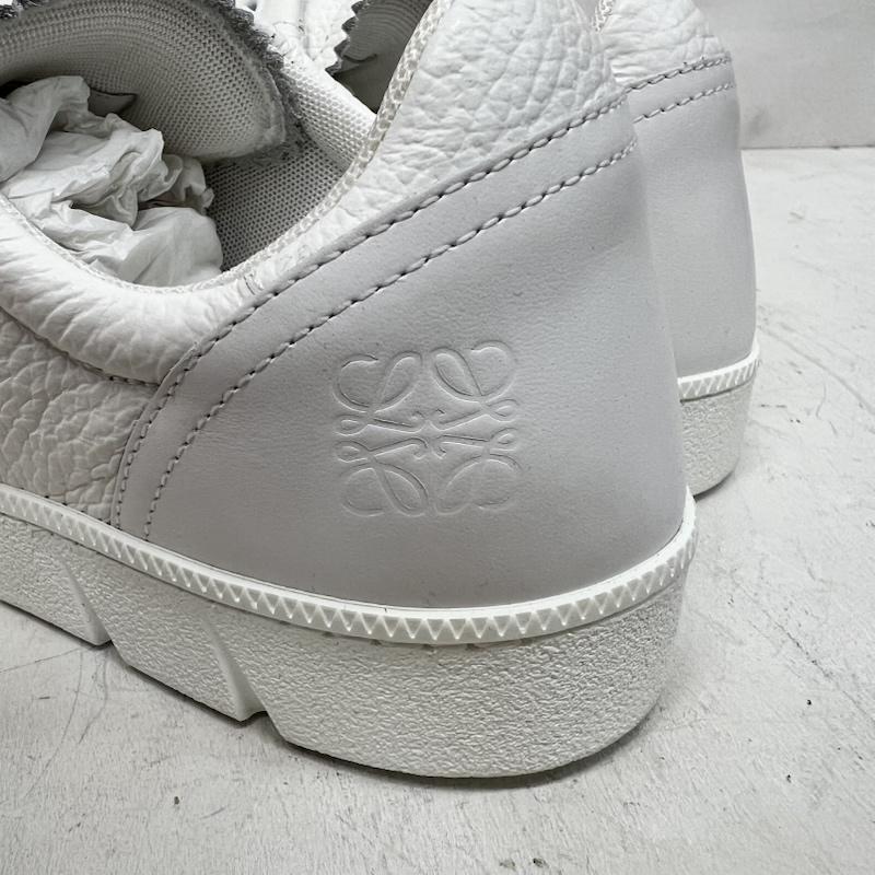 ロエベ LOEWE スニーカー スニーカー アナグラム ロゴ レザースニーカー size37 - 白 / ホワイト / white レディース USED 古着 中古 50166092