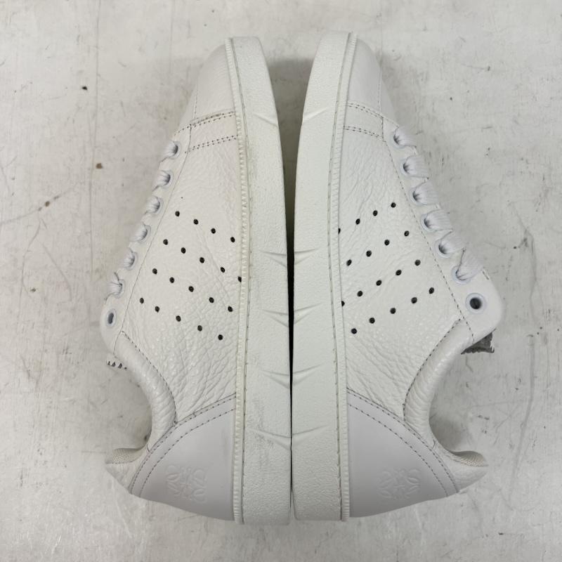 ロエベ LOEWE スニーカー スニーカー アナグラム ロゴ レザースニーカー size37 - 白 / ホワイト / white レディース USED 古着 中古 50166092
