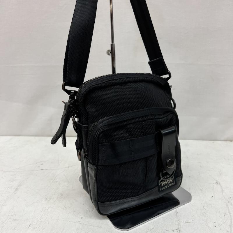 ポーター PORTER ショルダーバッグ ショルダーバッグ HEAT ヒート ショルダーバッグ ライト欠品 - 黒 / ブラック / black メンズ USED 古着 中古 50166095