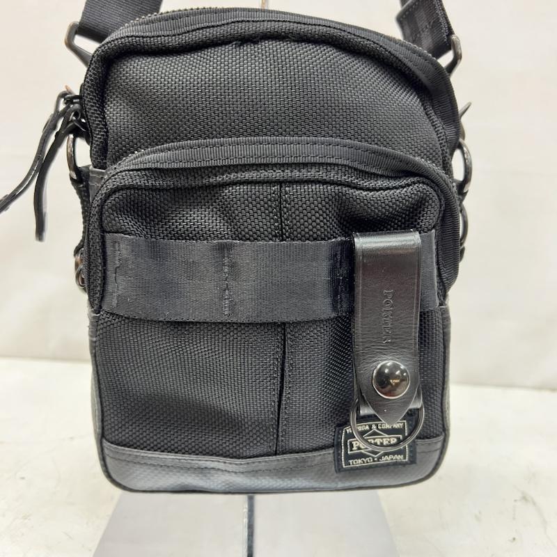 ポーター PORTER ショルダーバッグ ショルダーバッグ HEAT ヒート ショルダーバッグ ライト欠品 - 黒 / ブラック / black メンズ USED 古着 中古 50166095
