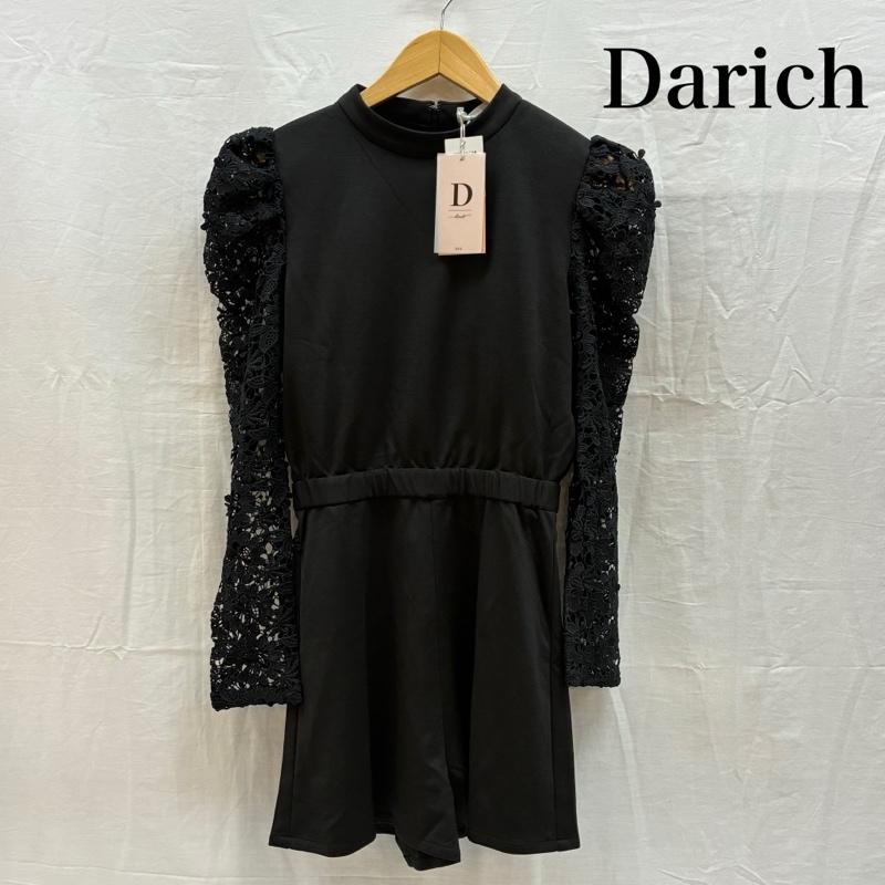 古着 USED ワンピース・ドレス・オールインワン ワンピース・ドレス・オールインワン Darich ダーリッチ ドッキング コンビネゾン 袖レース ハーフパンツ オールインワン ベルト付き 112144016 FREE レディース USED 古着 中古 50166096