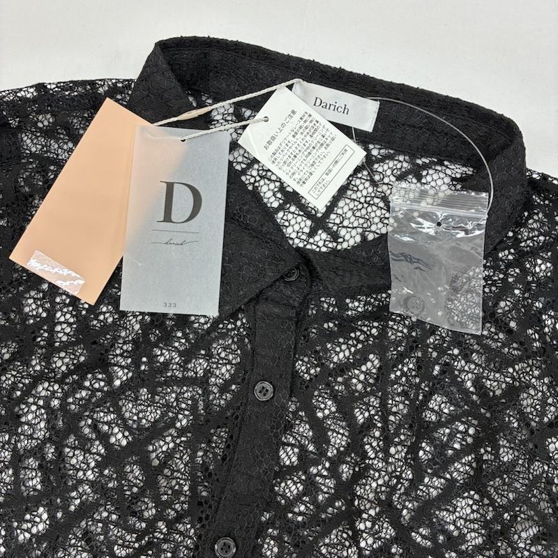 古着 USED シャツ、ブラウス 長袖 Darich ダーリッチ レース 袖リブ ボタンシャツ インナー キャミソール セット 112131034 FREE レディース USED 古着 中古 50166099