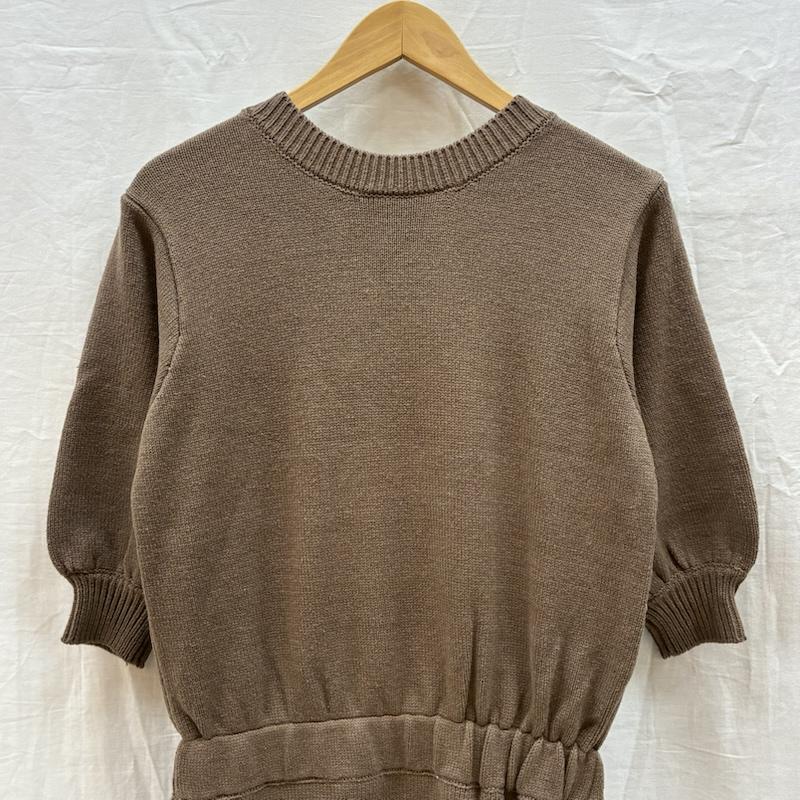 古着 USED ワンピース ミニスカート Darich ダーリッチ レオパード ボウタイ ニット ミニ ワンピース 111934003 FREE レディース USED 古着 中古 50166100