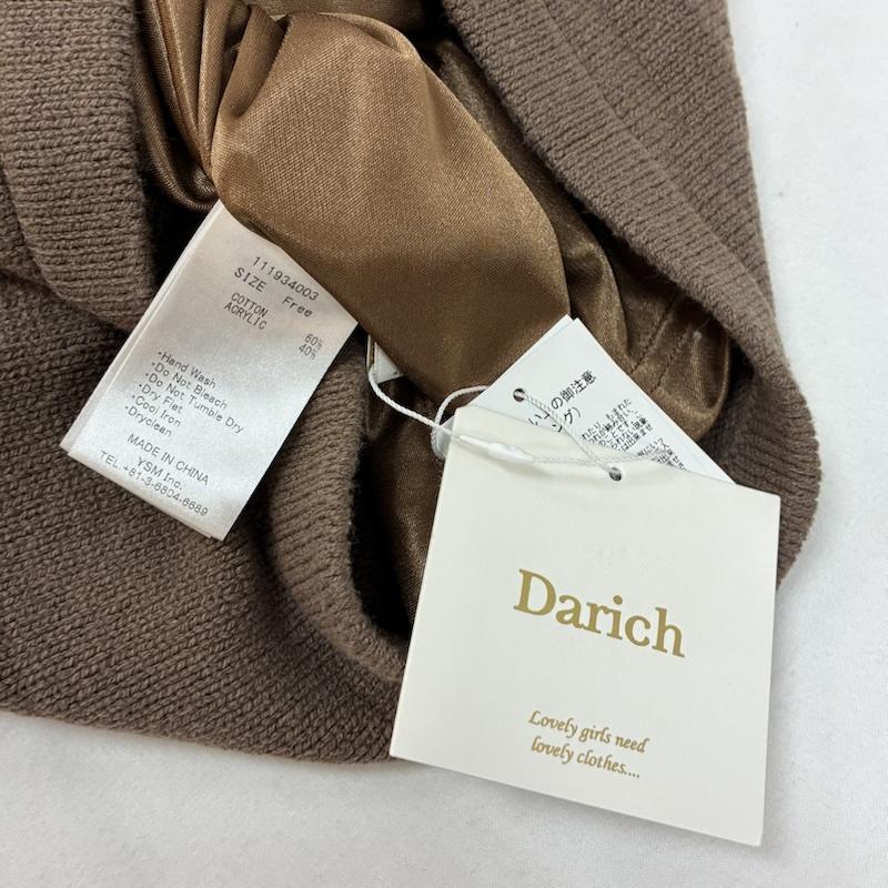 古着 USED ワンピース ミニスカート Darich ダーリッチ レオパード ボウタイ ニット ミニ ワンピース 111934003 FREE レディース USED 古着 中古 50166100
