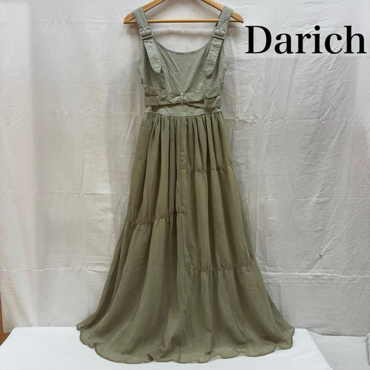 古着 USED ワンピース ロングスカート Darich ダーリッチ チュール ドッキング ワンピース コルセットトップ フレア スカート 112024008 FREE レディース USED 古着 中古 50166102