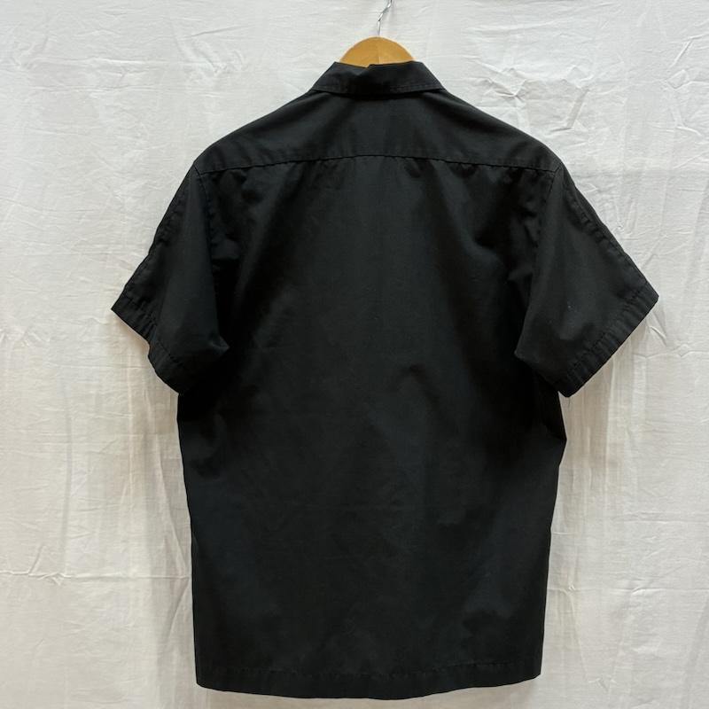 ハイドアンドシーク HIDE AND SEEK シャツ、ブラウス 半袖 チェーンステッチ 刺繍 ロゴ オープンカラー ボーリング シャツ HS-060110 M メンズ USED 古着 中古 50166109