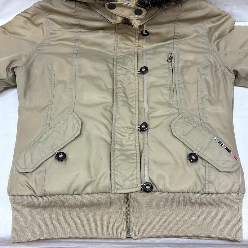 ヴィンテージ VINTAGE ジャケット、上着 フライトジャケット Triple Five Soul 90s N-2B フライトジャケット 短丈 ファー ボア 中綿 キルティング アーカイブ M レディース USED 古着 中古 50166113