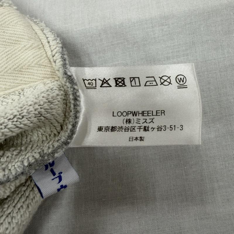 ループウィラー LOOPWHEELER パンツ ワークパンツ、ペインターパンツ BEAMS PLUS コラボ 別注 スウェット パンツ バック ポケット ロゴ S メンズ USED 古着 中古 50166114