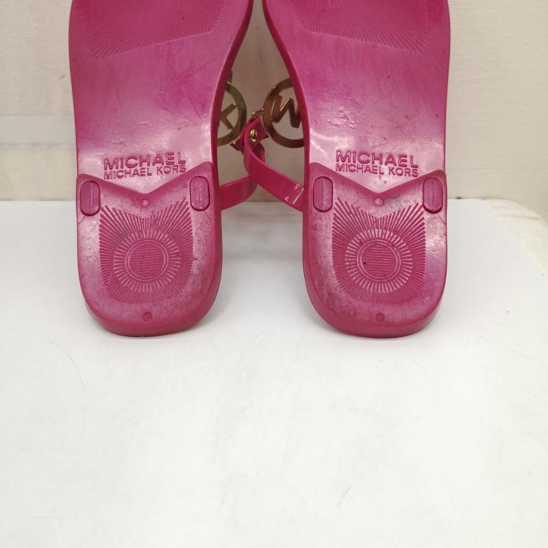 マイケルコース MICHAEL KORS サンダル サンダル Jelly PVC サンダル 25.0cm 桃 / ピンク / pink レディース USED 古着 中古 50166128