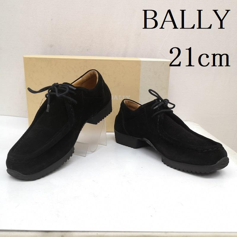 バリー BALLY ブーツ 一般 スエード モカシン チャッカー ブーツ 35 21.0cm 黒 / ブラック / black レディース USED 古着 中古 50166129