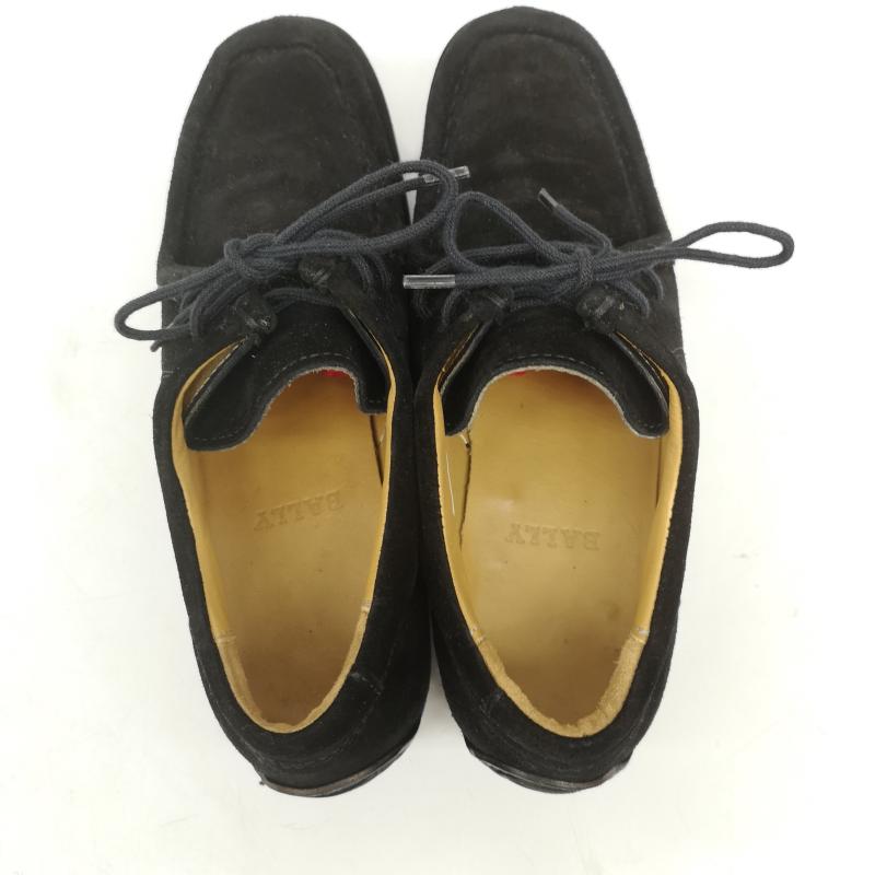 バリー BALLY ブーツ 一般 スエード モカシン チャッカー ブーツ 35 21.0cm 黒 / ブラック / black レディース USED 古着 中古 50166129