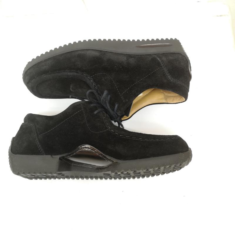 バリー BALLY ブーツ 一般 スエード モカシン チャッカー ブーツ 35 21.0cm 黒 / ブラック / black レディース USED 古着 中古 50166129