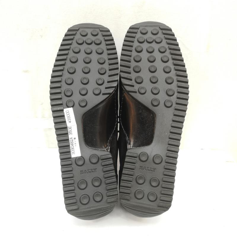 バリー BALLY ブーツ 一般 スエード モカシン チャッカー ブーツ 35 21.0cm 黒 / ブラック / black レディース USED 古着 中古 50166129