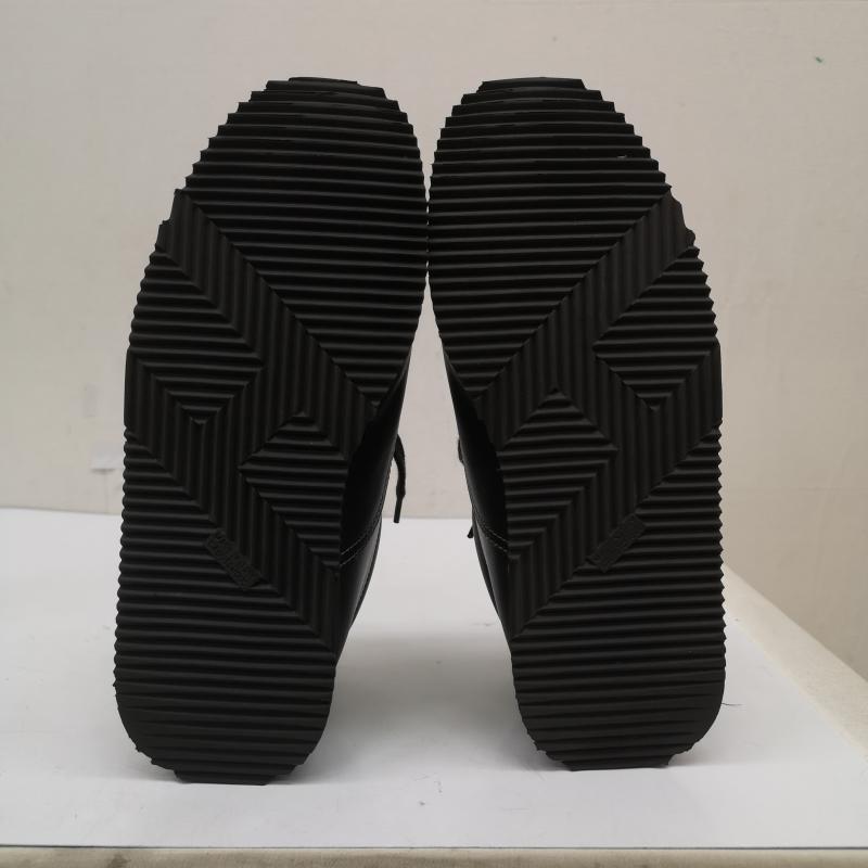 エルメス HERMES スニーカー スニーカー クイック Hロゴ レザー スニーカー 厚底 37 24.0cm 黒 / ブラック / black レディース USED 古着 中古 50166131