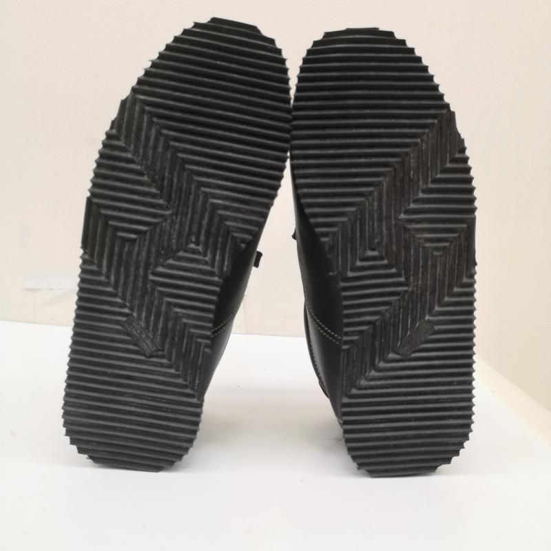 エルメス HERMES スニーカー スニーカー クイック Hロゴ レザー スニーカー 厚底 36 23.0cm 黒 / ブラック / black レディース USED 古着 中古 50166133