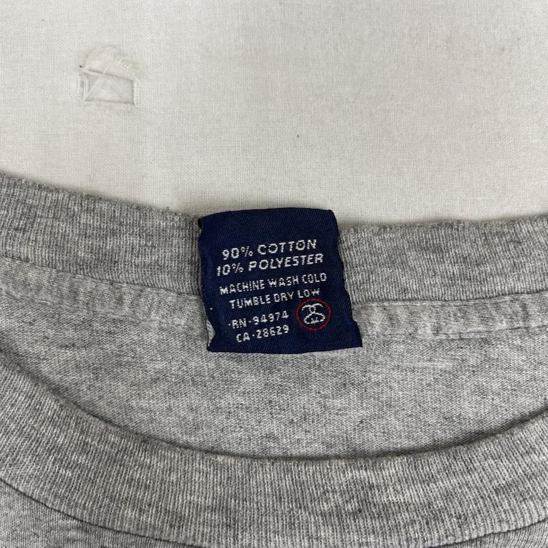ステューシー STUSSY Tシャツ 長袖 USA製 90s OLD STUSSY LIVIN  XL ロゴ プリント Tシャツ XL 灰 / グレー / gray メンズ USED 古着 中古 50166135