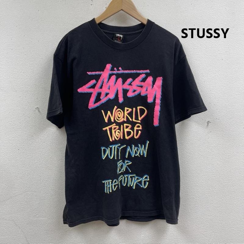 ステューシー STUSSY Tシャツ 半袖 00s DNFTF TEE アーカイブ ロゴ プリント Tシャツ カットソー L 黒 / ブラック / black メンズ USED 古着 中古 50166136