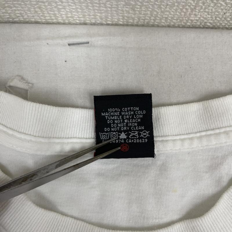 ステューシー STUSSY Tシャツ 半袖 メキシコ製 SSリンク フォトコラージュ プリント Tシャツ カットソー M 白 / ホワイト / white メンズ USED 古着 中古 50166139