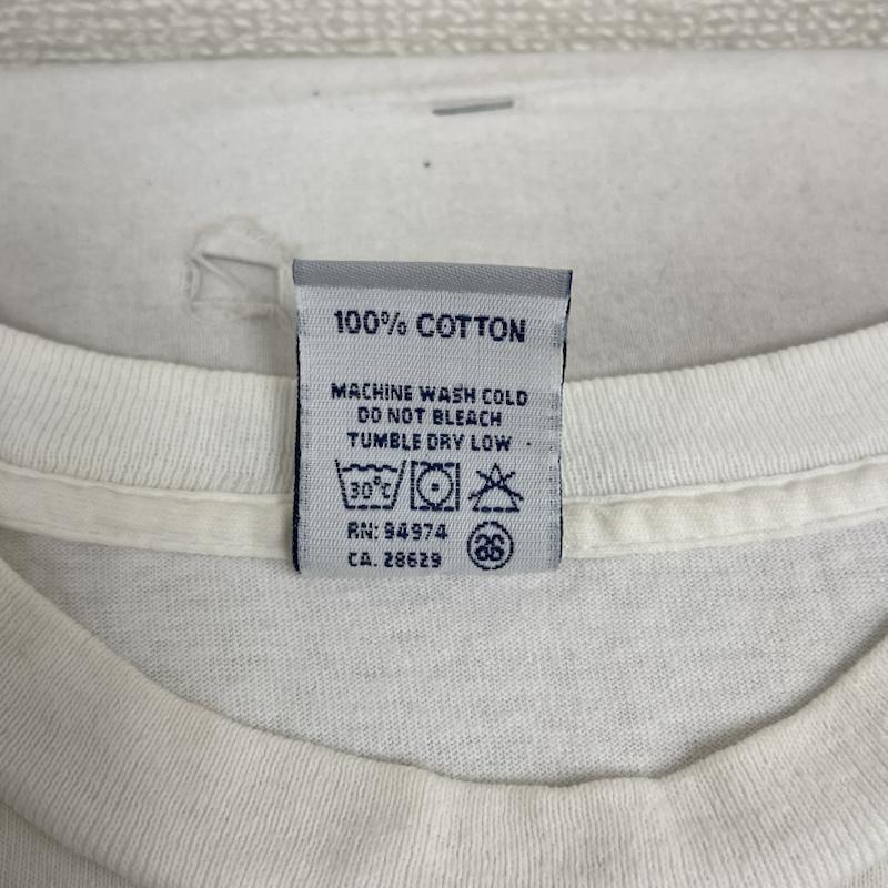 ステューシー STUSSY Tシャツ 半袖 USA製 90s 00s OLD 銀タグ HARLEM プリント Tシャツ XL 白 / ホワイト / white メンズ USED 古着 中古 50166140