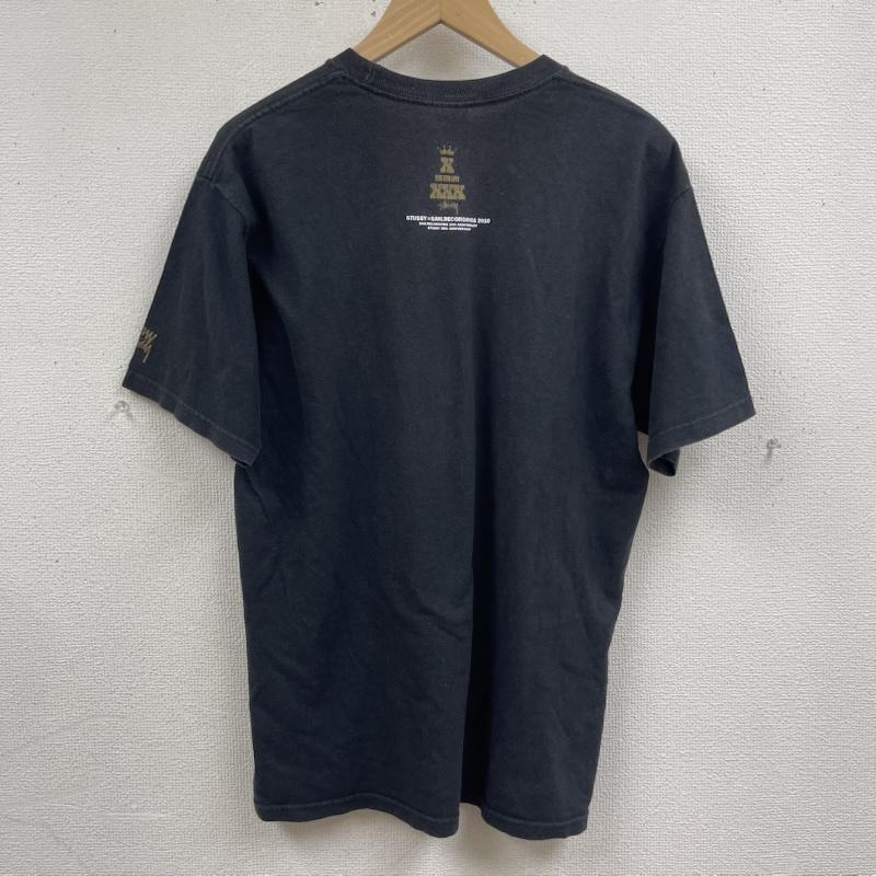 ステューシー STUSSY Tシャツ 半袖 メキシコ製 Saw Recordings コラボ プリント Tシャツ カットソー M 黒 / ブラック / black メンズ USED 古着 中古 50166142