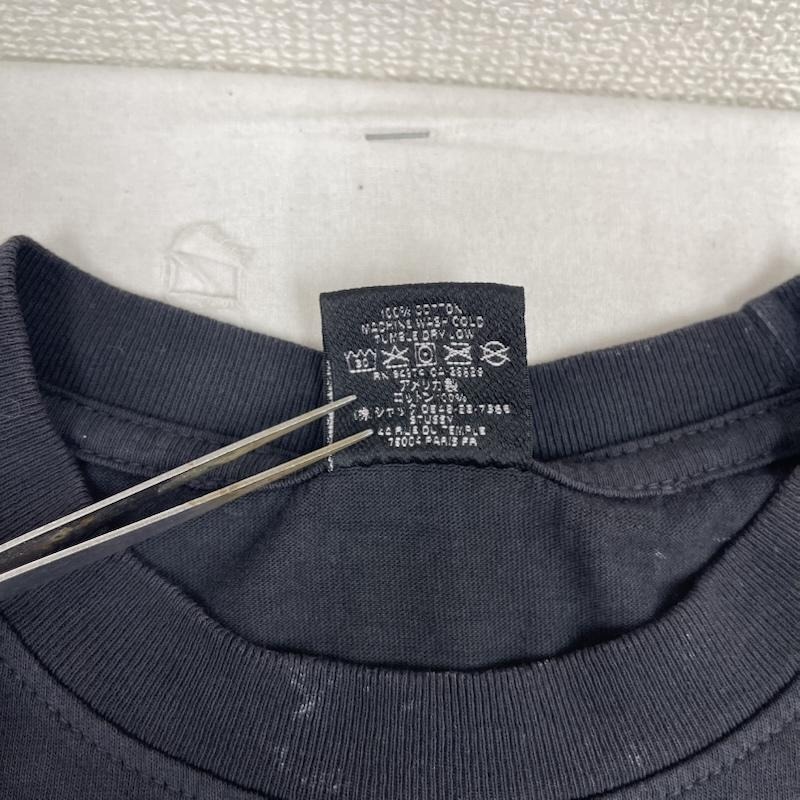ステューシー STUSSY Tシャツ 半袖 USA製 SSリンク プリント Tシャツ カットソー M 黒 / ブラック / black メンズ USED 古着 中古 50166145