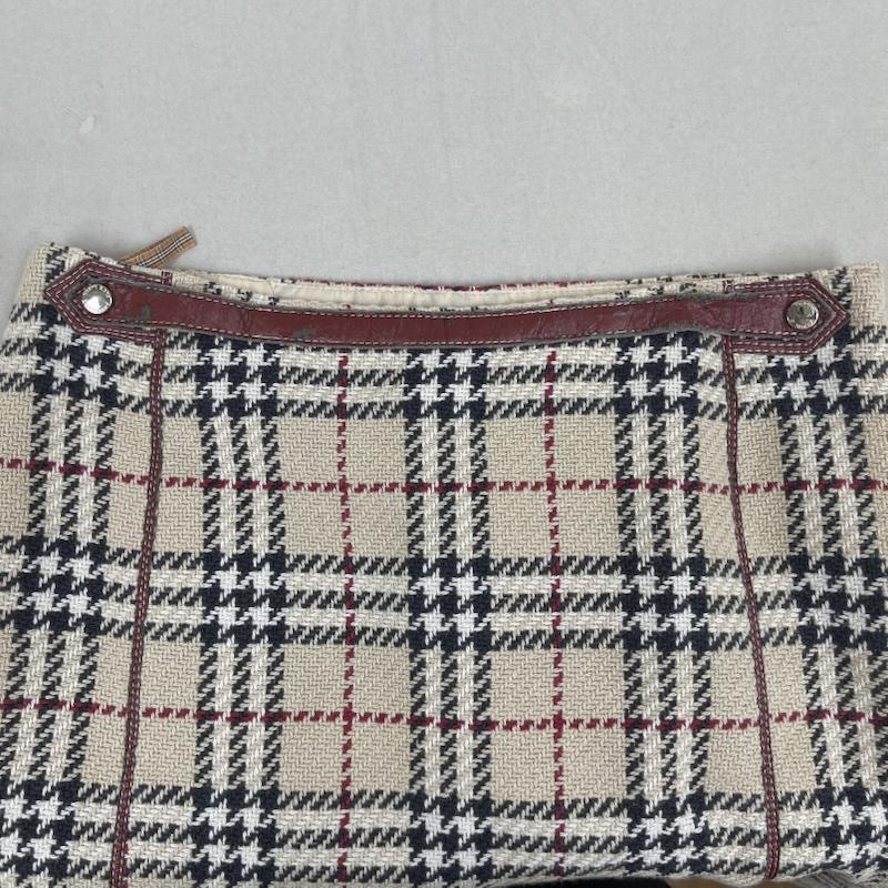 バーバリー・ブルーレーベル BURBERRY BLUE LABEL スカート ミニスカート ノヴァチェック柄 台形 タイト ミニスカート flf81-505 36 ベージュ / ベージュ / beige レディース USED 古着 中古 50166150