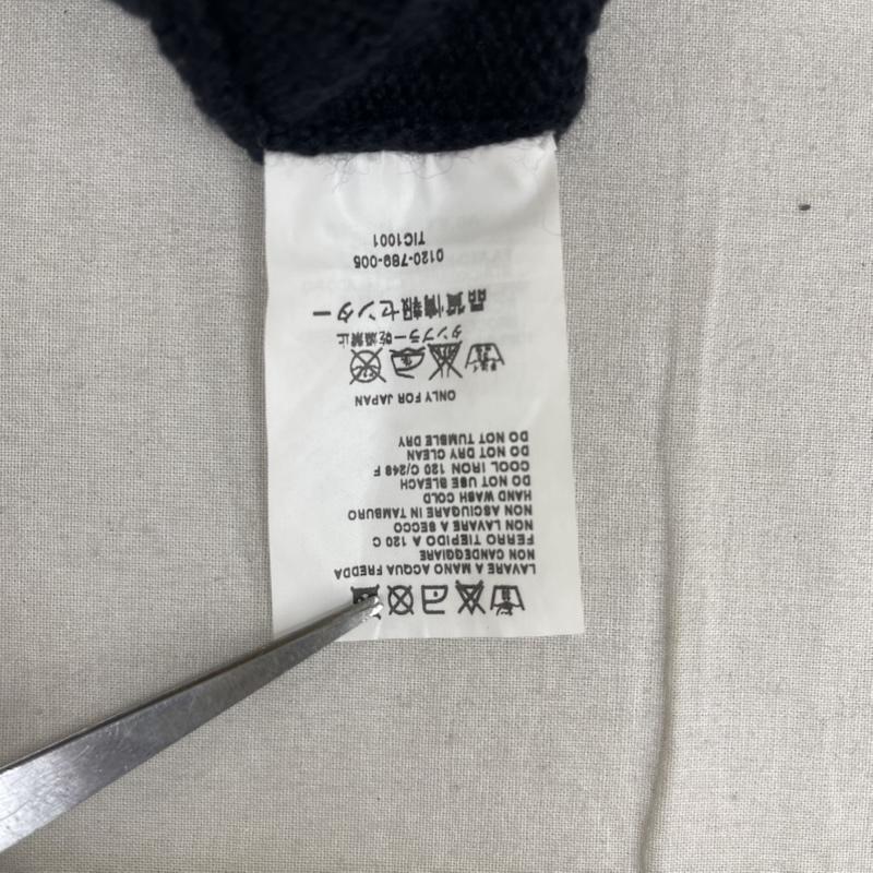 マックスアンドコー MAX&CO ニット、セーター 半袖 スパンコール シルバー メタリック Uネック ニット トップス S 黒 / ブラック / black レディース USED 古着 中古 50166153