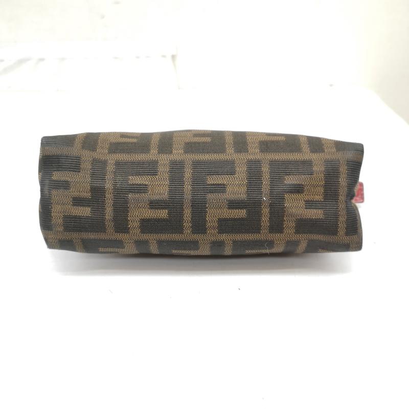 フェンディ FENDI ポーチ ポーチ FFロゴ ズッカ柄 ポーチ - 茶 / ブラウン / brown レディース USED 古着 中古 50166155