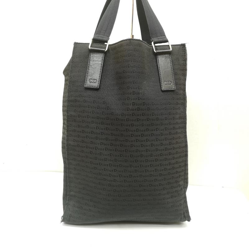 クリスチャンディオール Christian Dior トートバッグ トートバッグ ロゴ トートバッグ キャンバス 86BM-1024 - 黒 / ブラック / black レディース USED 古着 中古 50166157
