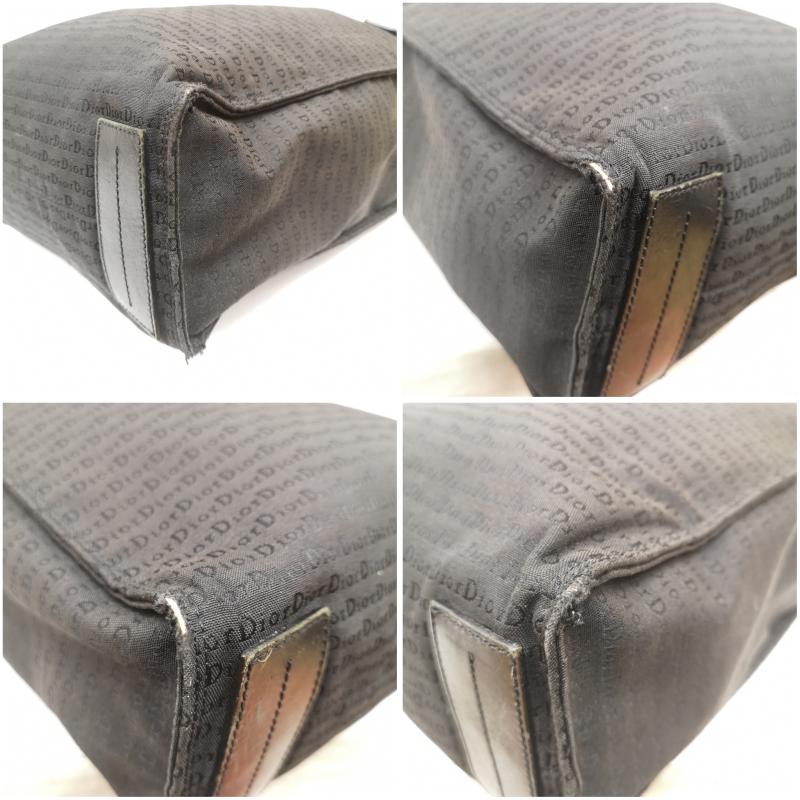 クリスチャンディオール Christian Dior トートバッグ トートバッグ ロゴ トートバッグ キャンバス 86BM-1024 - 黒 / ブラック / black レディース USED 古着 中古 50166157