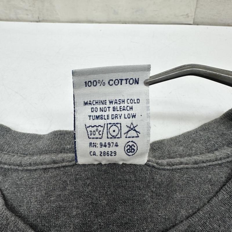 ステューシー STUSSY Tシャツ 半袖 00s USA製 銀タグ スカル ソード プリント Tシャツ M 灰 / グレー / gray メンズ USED 古着 中古 50166159