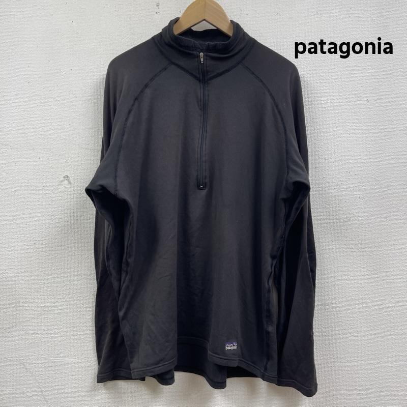 パタゴニア patagonia ジャケット、上着 ジャンパー、ブルゾン USA製 R.5 デザイン ジップネック プルオーバー パーカー L 黒 / ブラック / black メンズ USED 古着 中古 50166160