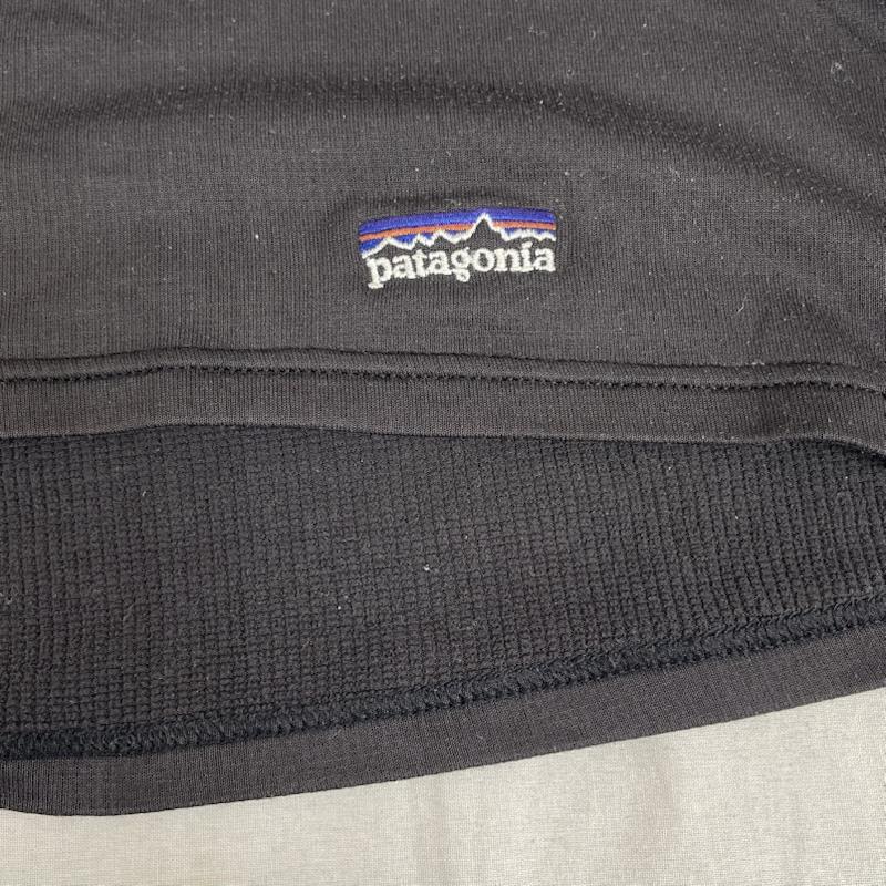 パタゴニア patagonia ジャケット、上着 ジャンパー、ブルゾン USA製 R.5 デザイン ジップネック プルオーバー パーカー L 黒 / ブラック / black メンズ USED 古着 中古 50166160