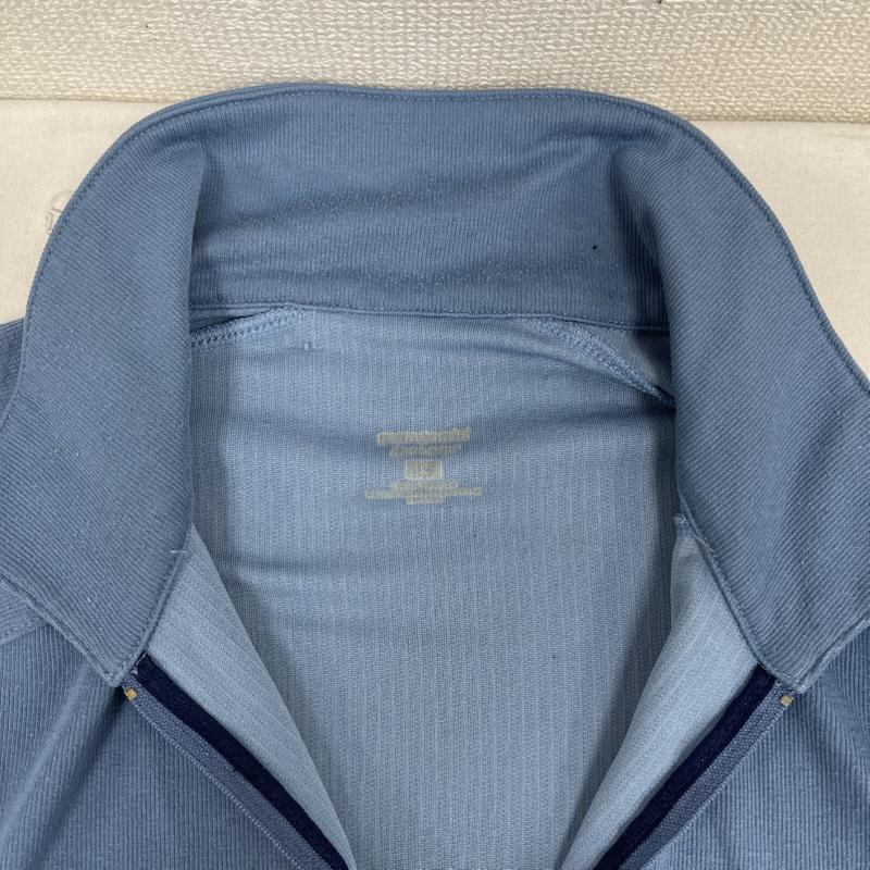 パタゴニア patagonia パーカー 長袖 USA製 クォータージップ アウトドア 立ち襟 長袖 パーカー L 水色 / ライトブルー / メンズ USED 古着 中古 50166162