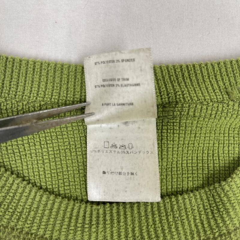 パタゴニア patagonia トレーナー 長袖 USA製 モックネック ロングスリーブ Tシャツ トレーナー L 緑 / グリーン / green メンズ USED 古着 中古 50166163