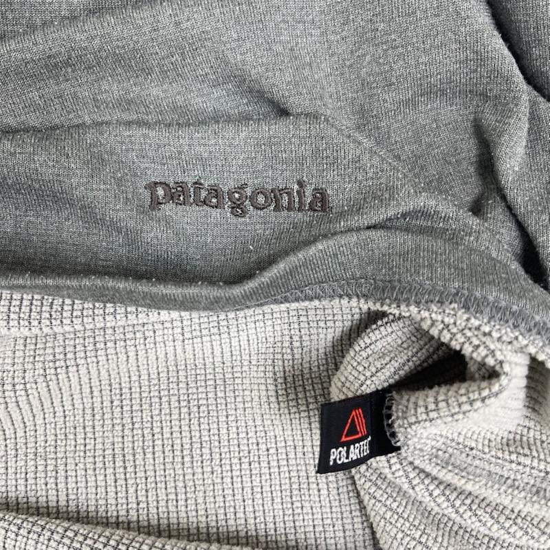 パタゴニア patagonia トレーナー 長袖 USA製 R.5 ジップネック プルオーバー ハーフジップ トレーナー 41600sp L 灰 / グレー / gray メンズ USED 古着 中古 50166164
