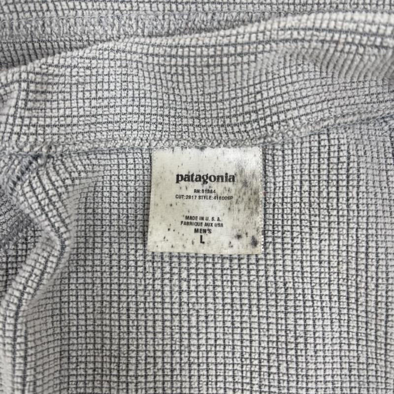 パタゴニア patagonia トレーナー 長袖 USA製 R.5 ジップネック プルオーバー ハーフジップ トレーナー 41600sp L 灰 / グレー / gray メンズ USED 古着 中古 50166164