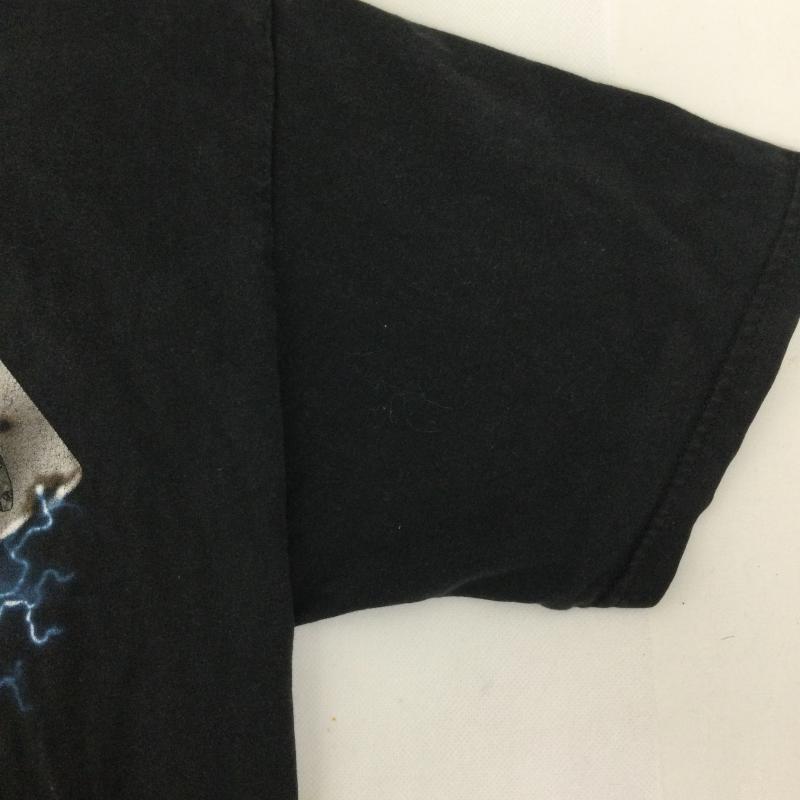 ハーレーダビッドソン Harley-Davidson Tシャツ 半袖 harley-davidson tシャツ HANES BEEFY アメリカ製 L プリント 黒 / ブラック / black メンズ USED 古着 中古 50166165
