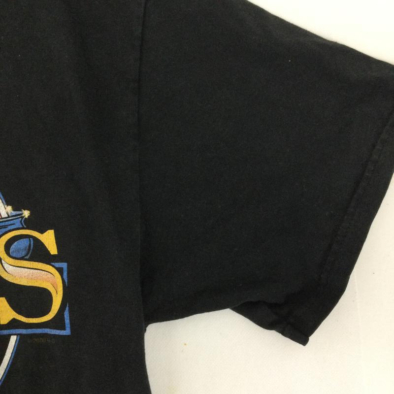 ハーレーダビッドソン Harley-Davidson Tシャツ 半袖 harley-davidson tシャツ HANES BEEFY アメリカ製 L プリント 黒 / ブラック / black メンズ USED 古着 中古 50166165
